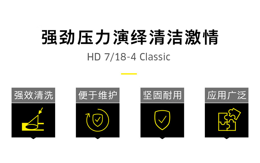 卡赫 冷水高压清洗机HD 7/18-4 Classic
