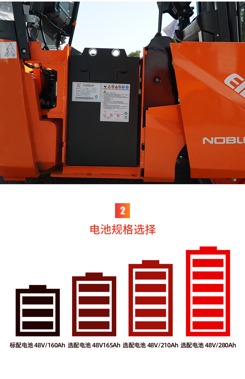 二手1.2吨诺力三支点电动叉车 FE3R12E