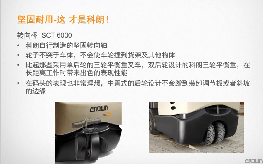 科朗2吨三支点电动叉车SCT606X-2.0