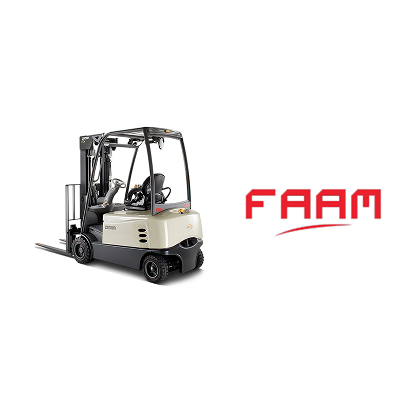 FAAM铅酸蓄电池 科朗三支点电动叉车SC5200用