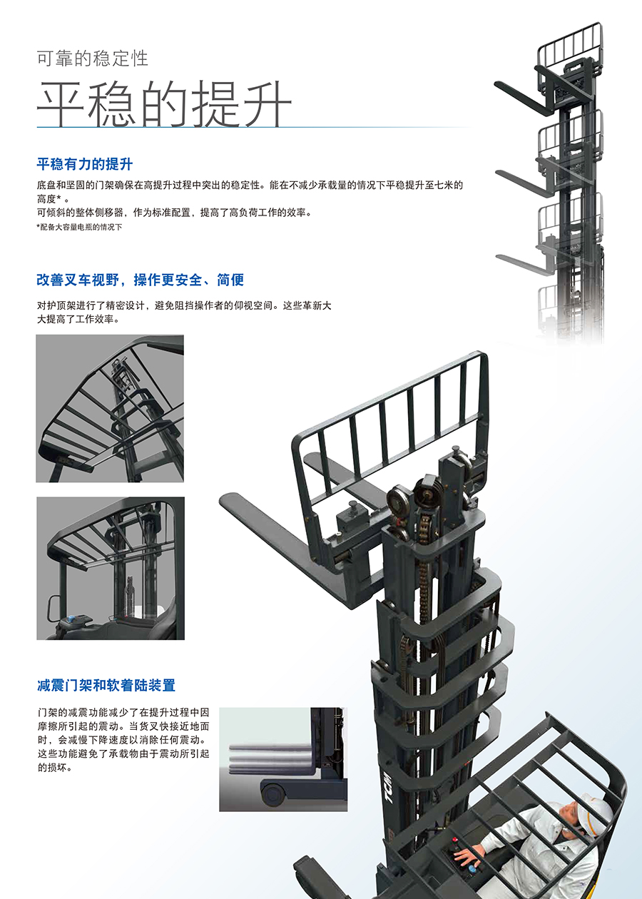 2吨TCM坐驾前移式叉车FBRF20-75-MSF