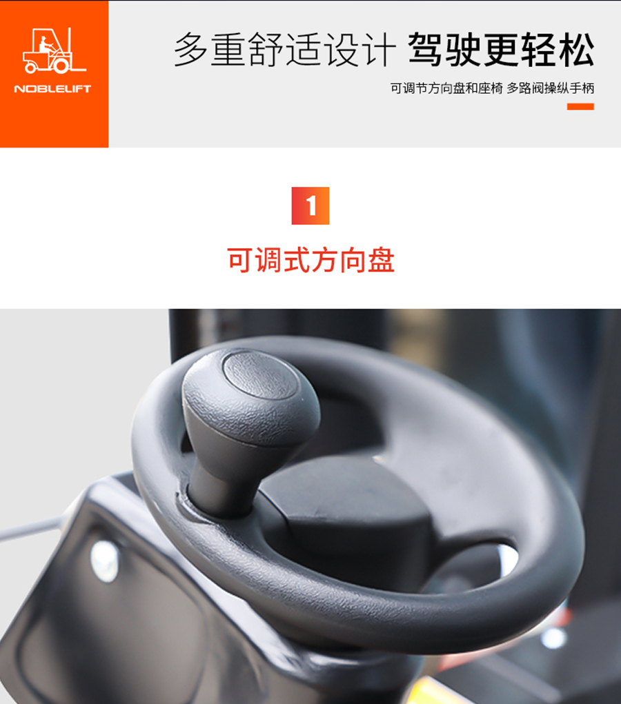2吨诺力锂电池叉车FE4P20QC