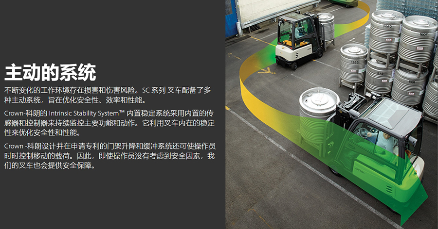 二手1.6吨科朗电动叉车SCF6041-1.6
