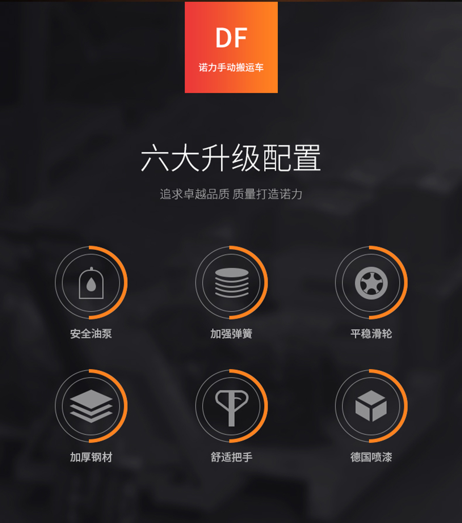 3吨诺力手动搬运车 焊接泵DF30