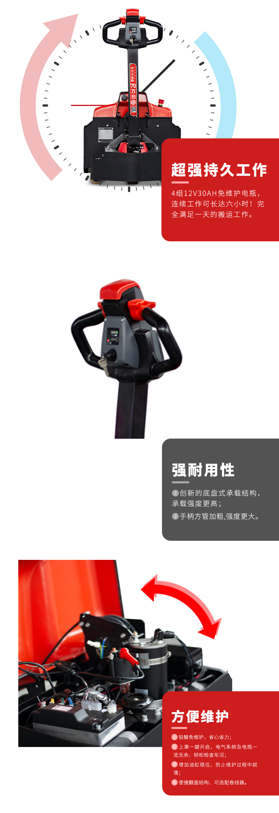 2吨中力牌搬运车大金刚EPT20-ET