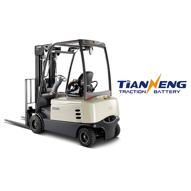 科朗四支点平衡重叉车SCF6000用铅酸电瓶
