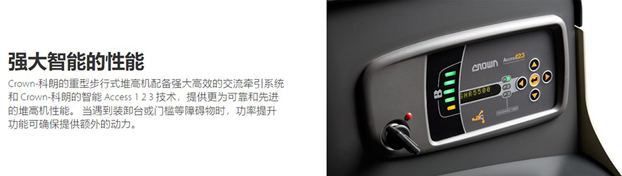 二手1.6吨科朗货叉前移式堆高机SHR5540-35