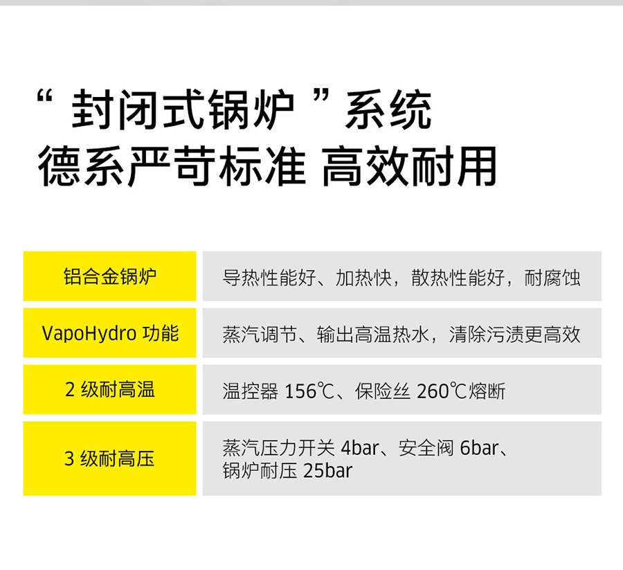 卡赫 蒸汽清洗机SG 4/2
