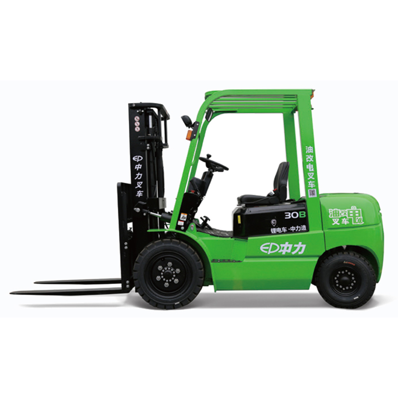 二手3.5吨中力牌锂电池叉车ICE302B