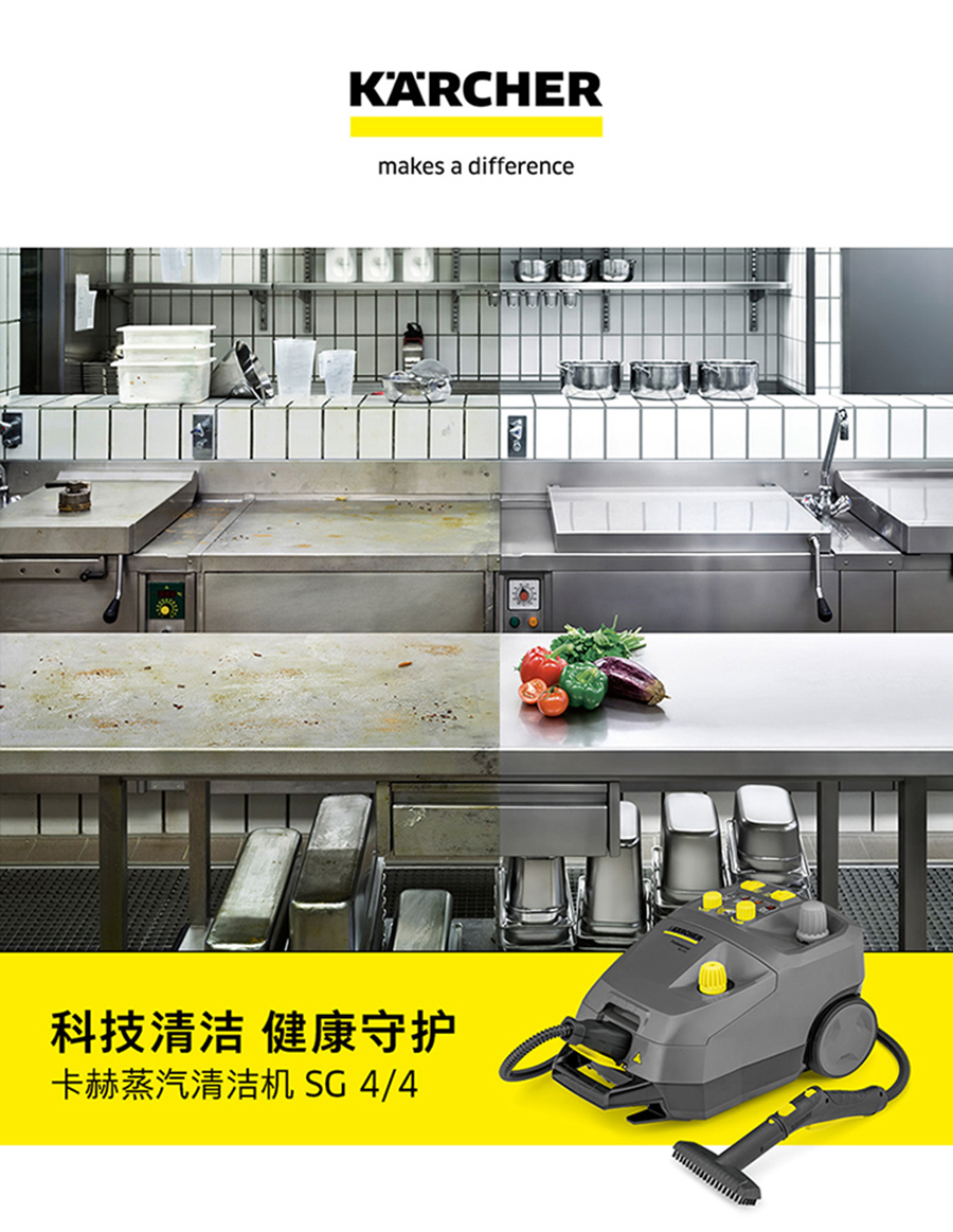卡赫 蒸汽清洗机SG 4/4 EU