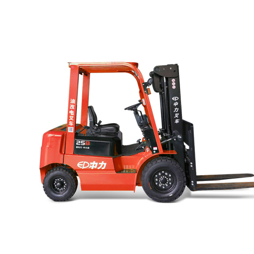 2.5吨中力牌锂电平衡重叉车ICE252B2