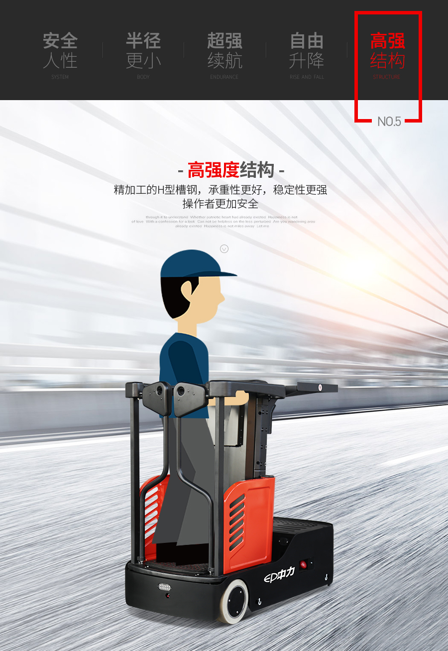中力电动拣选车JX0