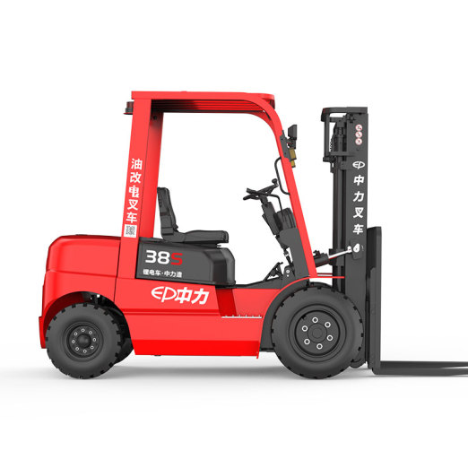 二手3.8吨中力牌锂电池叉车ICE382S