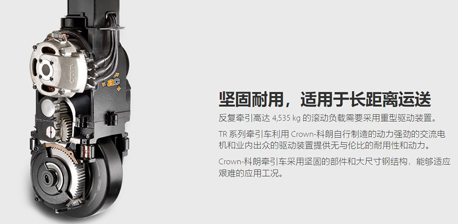 二手4.535吨科朗四支点牵引车TR4500-250